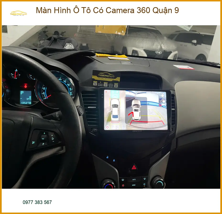 Anh Tuấn Kiệt lắp Màn Hình Ô Tô Có Camera 360 cho Hyundai Creta tại Quận 9