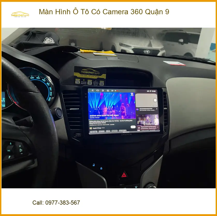 Anh Tuấn Kiệt lắp Màn Hình Ô Tô Có Camera 360 cho Hyundai Creta tại Quận 9 ảnh thực tế 4