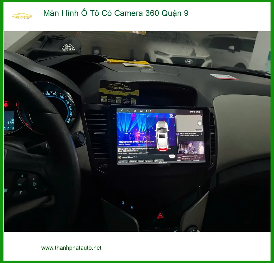 Anh Tuấn Kiệt lắp Màn Hình Ô Tô Có Camera 360 cho Hyundai Creta tại Quận 9 ảnh thực tế 5