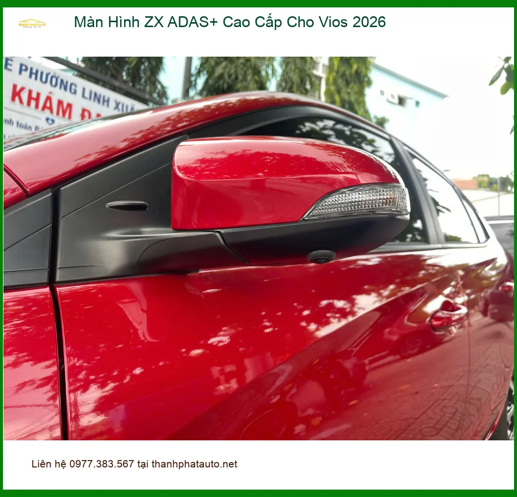 Anh Nam lắp Màn Hình ZX ADAS+ Cao Cấp Cho Vios 2026 tại Quận 9 để xem bản đồ