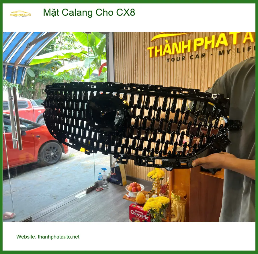 Anh Khang lắp Mặt Calang cho CX8 tại Quận Thủ Đức để nâng tầm diện mạo xe