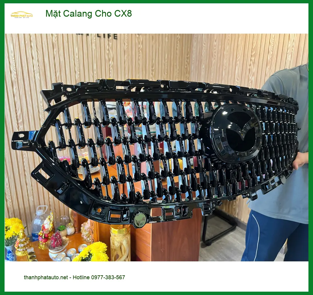 Anh Khang lắp Mặt Calang cho CX8 tại Quận Thủ Đức để nâng tầm diện mạo xe ảnh thực tế 2