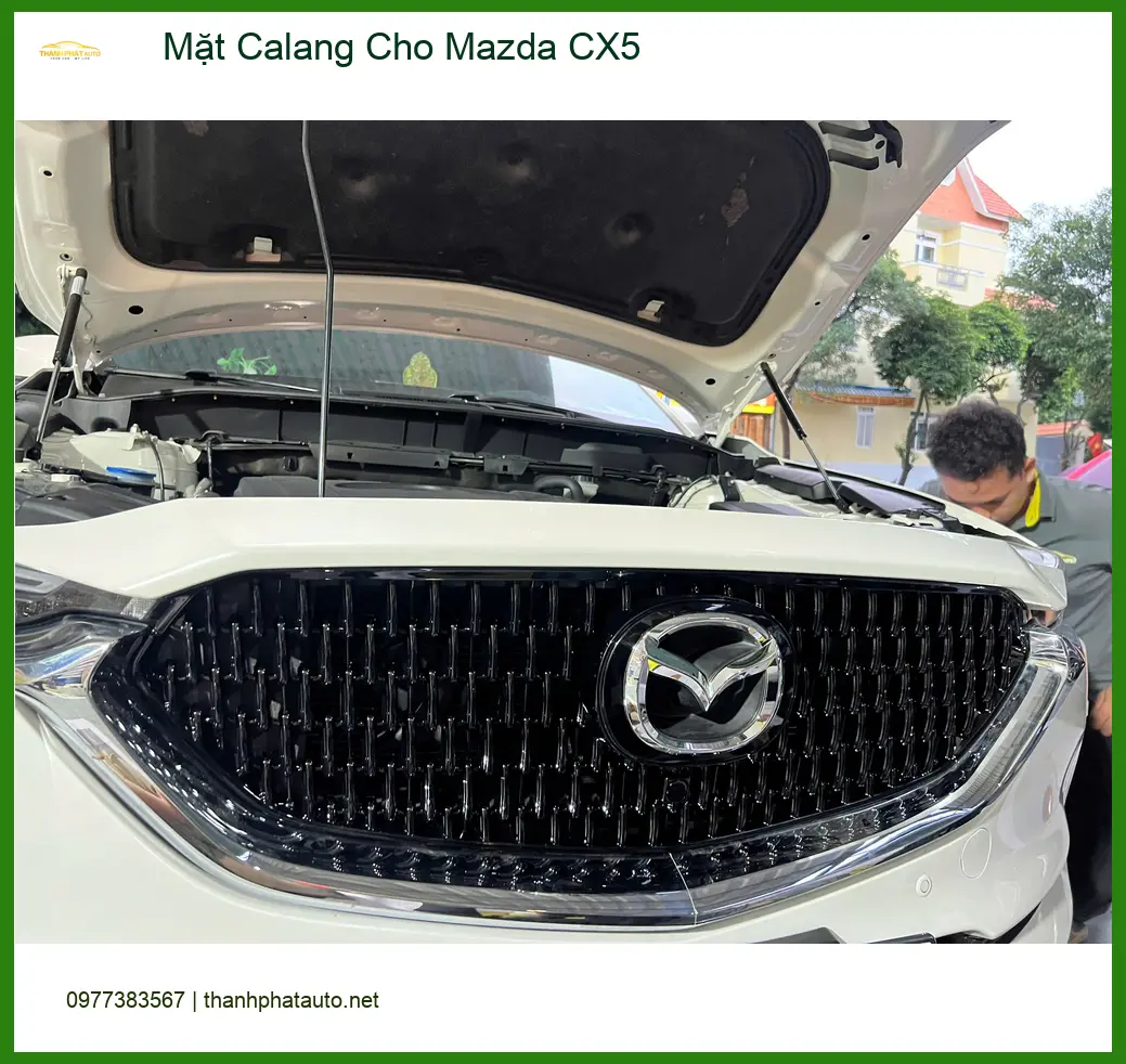 Anh Quang độ Mặt Calang Cho Mazda CX5 tại Thủ Đức để xe trông thể thao hơn ảnh thực tế 5