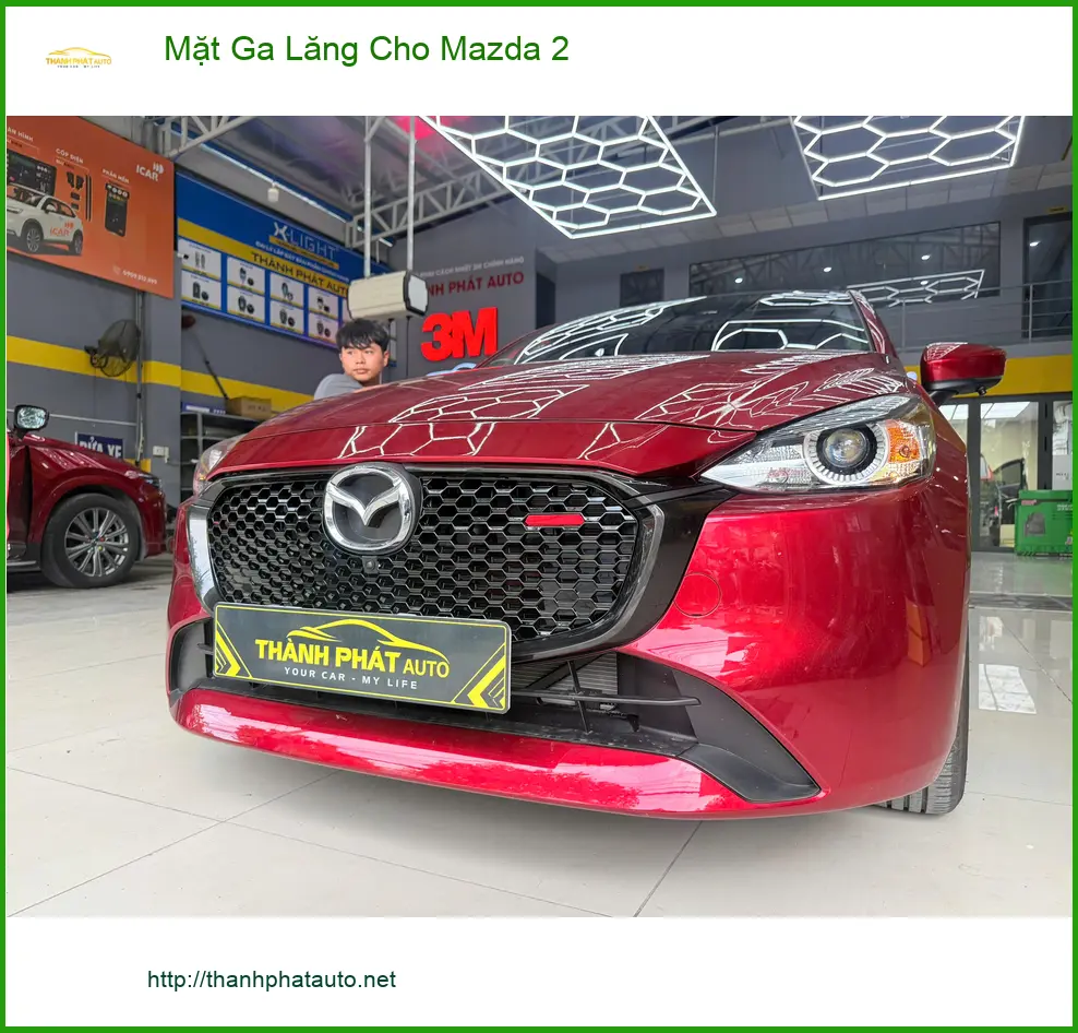 Anh Tuấn Kiệt thay Mặt Ga Lăng cho Mazda 2 tại Quận 9 vì ga lăng cũ bị bạc màu ảnh thực tế 3
