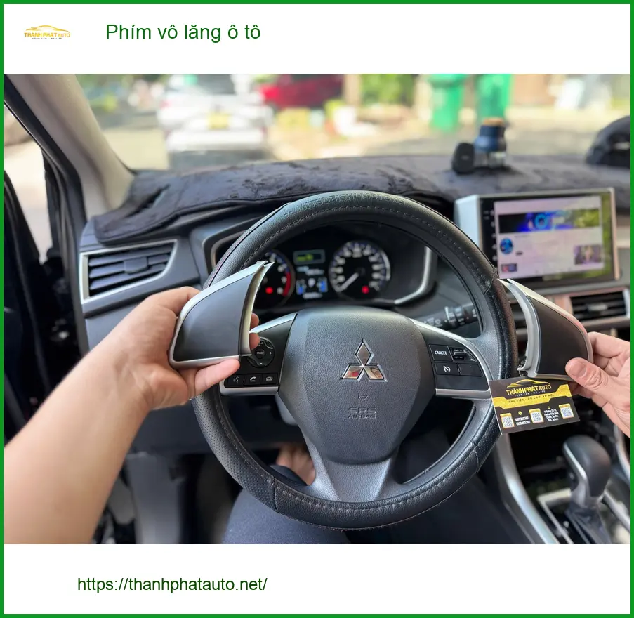 Anh Long lắp phím vô lăng ô tô cho Honda CR-V tại Quận Tân Bình để tiện điều khiển ảnh thực tế 4