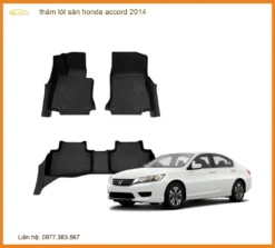 Thảm Lót Sàn Honda Accord 2014 - Trung Tâm Gắn Chính Hãng TPHCM