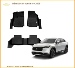 Thảm Lót Sàn Honda HRV 2026 - Địa Chỉ Lắp Đặt Uy Tín TPHCM