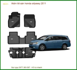 Thảm Lót Sàn Honda Odyssey 2011