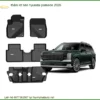 Thảm Lót Sàn Hyundai Palisade 2026 - Địa Chỉ Lắp Đặt Chính Hãng TPHCM