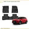 Thảm Lót Sàn Toyota Raize 2025 - Trung Tâm Lắp Đặt Uy Tín TPHCM