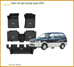 Thảm Lót Sàn Toyota Zace 2001 - Địa Chỉ Lắp Đặt Chính Hãng TPHCM