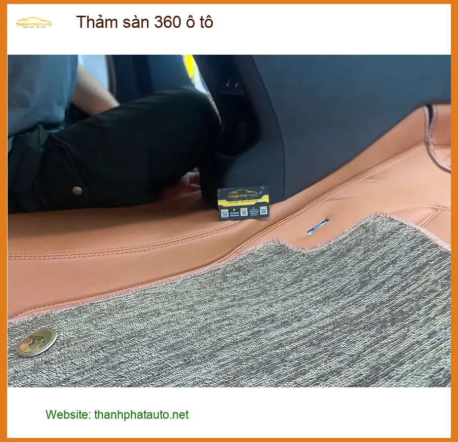 Anh Khải lắp thảm sàn 360 ô tô cho Mazda CX-5 tại Củ Chi vì thảm cũ đã xuống cấp ảnh thực tế 2