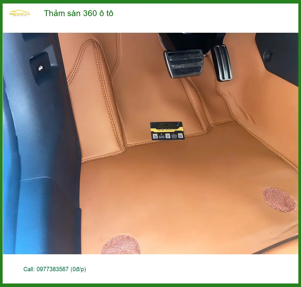 Anh Khải lắp thảm sàn 360 ô tô cho Mazda CX-5 tại Củ Chi vì thảm cũ đã xuống cấp ảnh thực tế 3