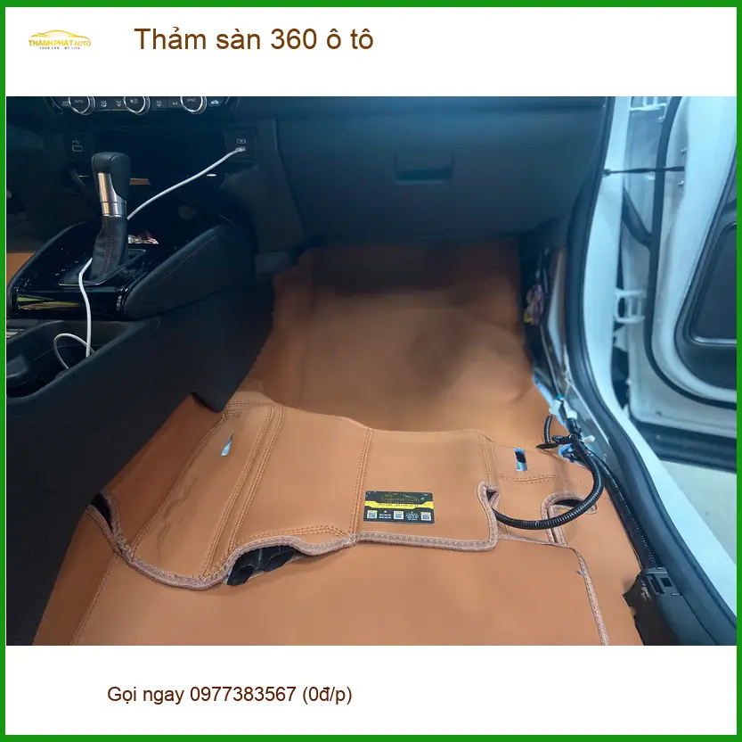 Anh Khải lắp thảm sàn 360 ô tô cho Mazda CX-5 tại Củ Chi vì thảm cũ đã xuống cấp ảnh thực tế 5