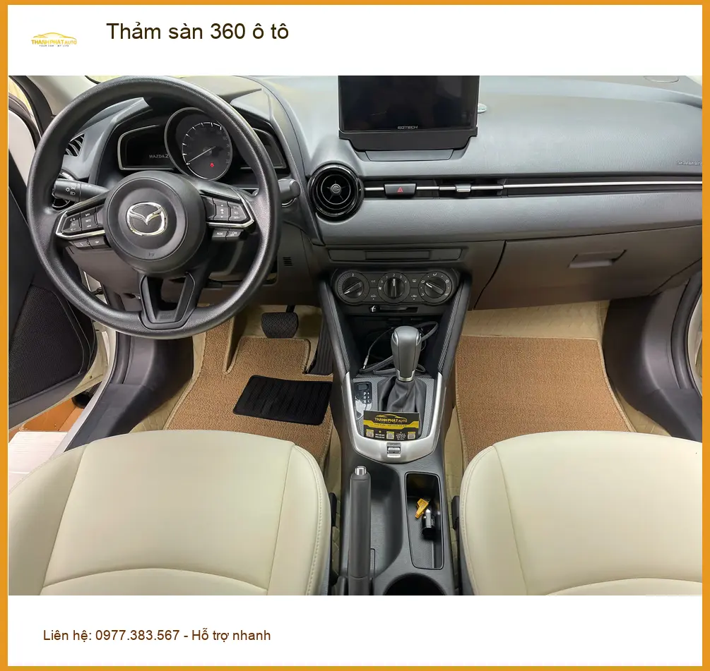 Anh Quang lắp thảm sàn 360 ô tô Hyundai Accent Quận Phú Nhuận giữ sạch xe