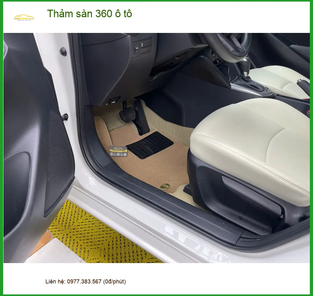 Anh Quang lắp thảm sàn 360 ô tô Hyundai Accent Quận Phú Nhuận giữ sạch xe ảnh thực tế 2