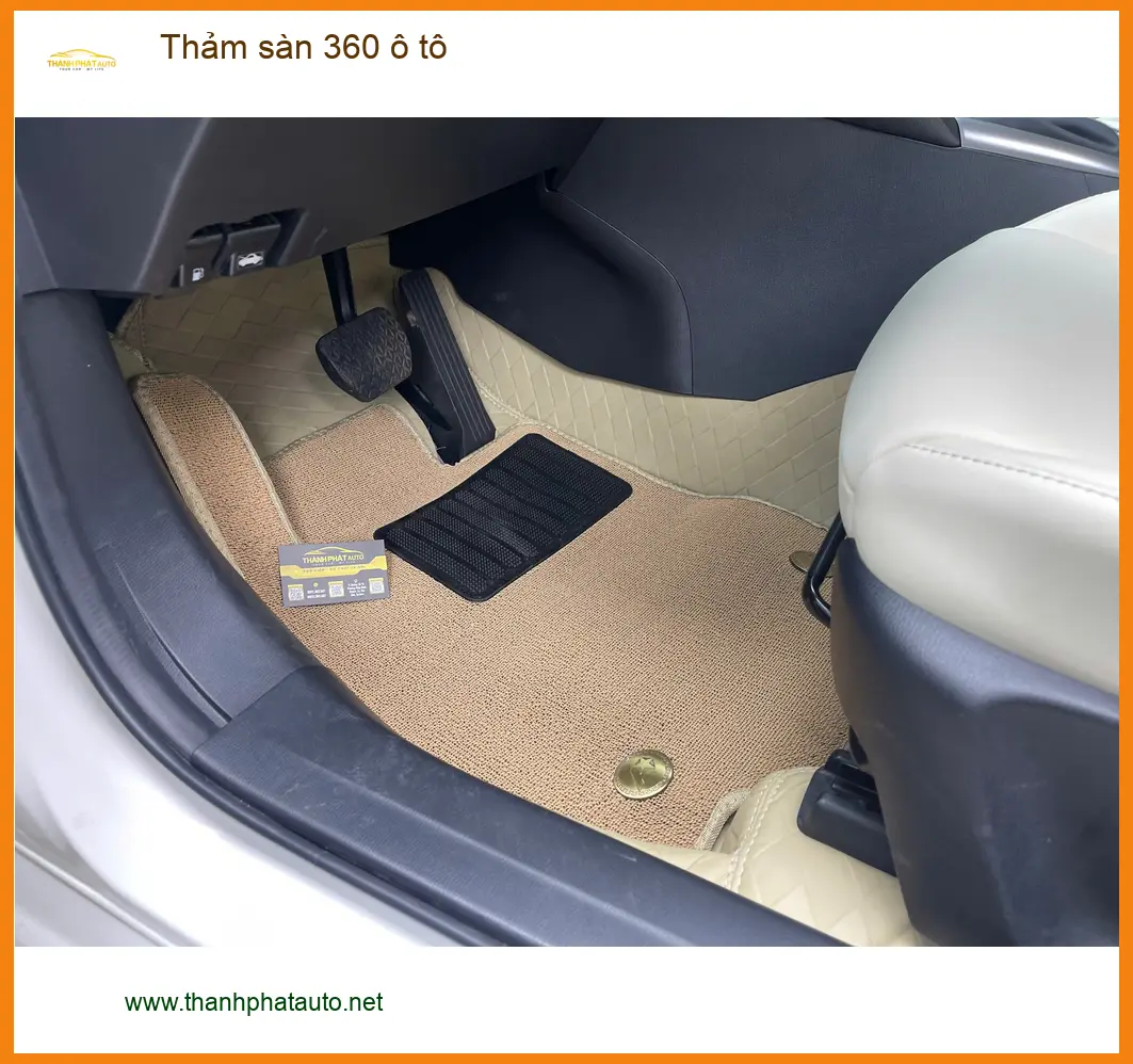 Anh Quang lắp thảm sàn 360 ô tô Hyundai Accent Quận Phú Nhuận giữ sạch xe ảnh thực tế 3