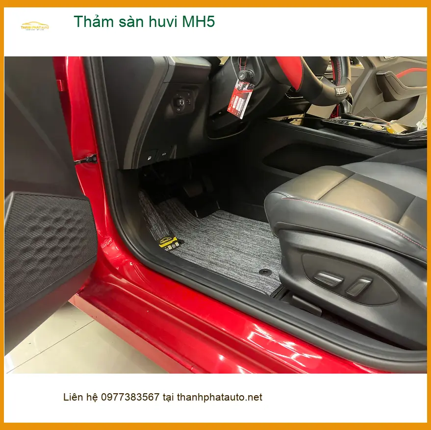 Chị Diệu lắp thảm sàn Huvi MH5 cho Kia K3 tại Quận 10 để nội thất xe luôn sạch sẽ ảnh thực tế 4