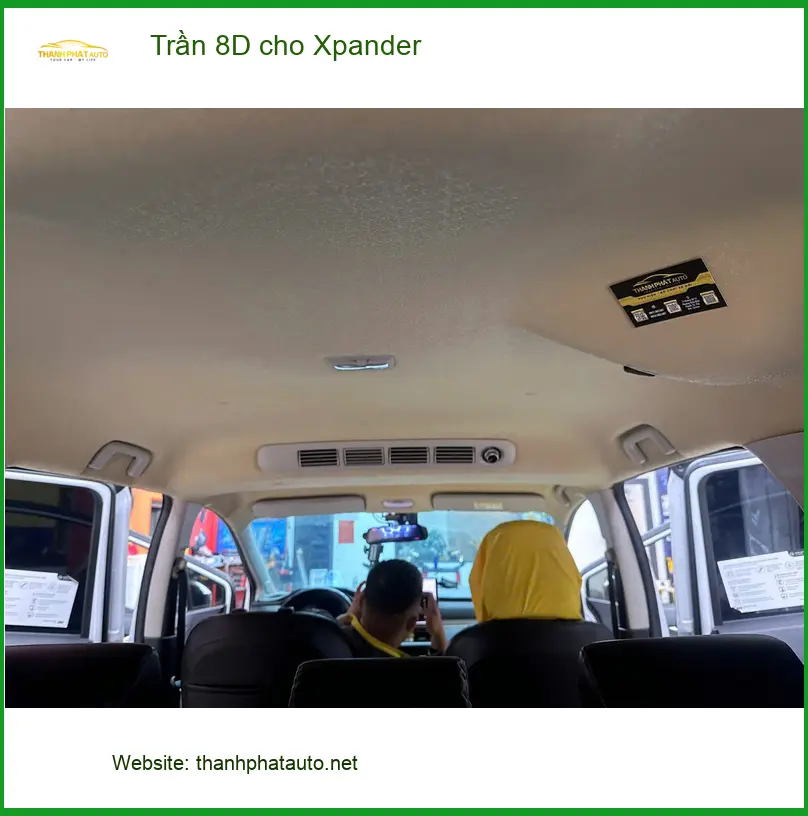Anh Lâm bọc Trần 8D cho Xpander tại Quận 1 nâng tầm không gian xe hiệu quả ảnh thực tế 2