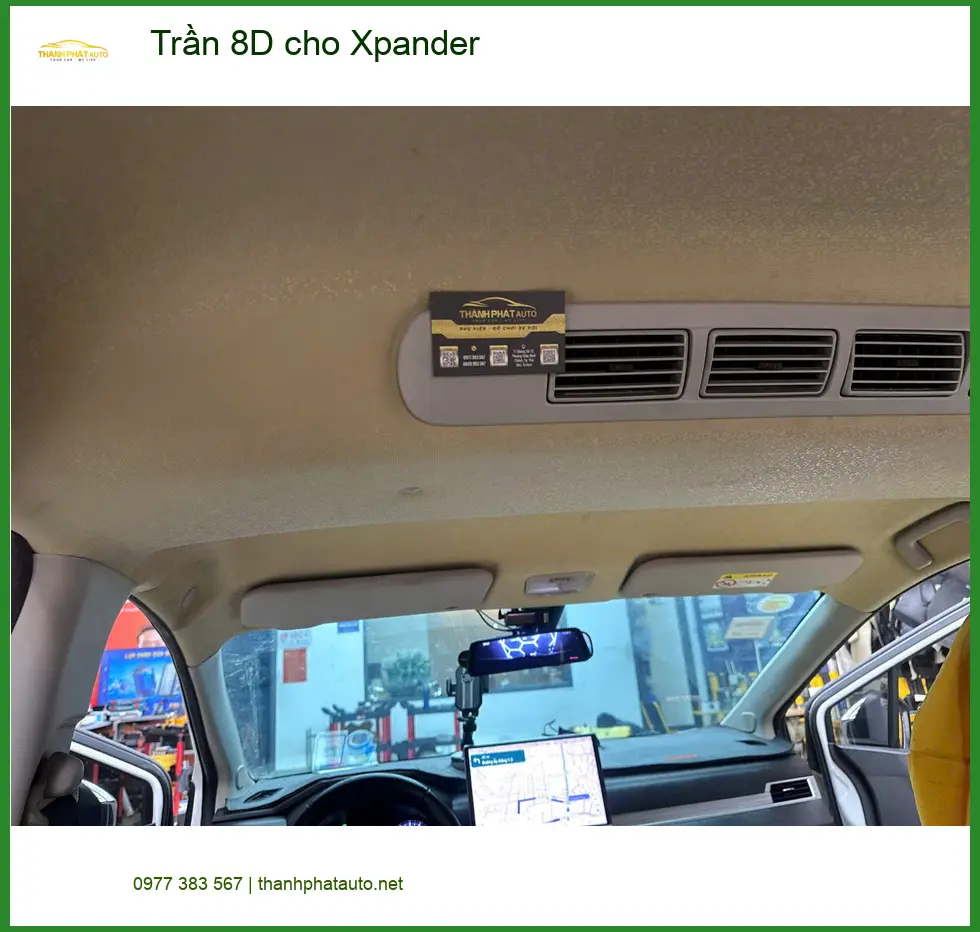 Anh Lâm bọc Trần 8D cho Xpander tại Quận 1 nâng tầm không gian xe hiệu quả ảnh thực tế 3