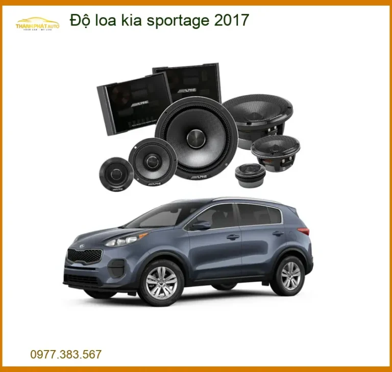 Độ Loa Kia Sportage 2017 - Trung Tâm Độ Uy Tín TPHCM