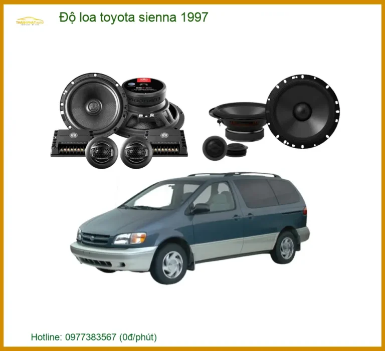 Độ Loa Xe Hơi Toyota Sienna 1997 - Trung Tâm Nâng Cấp Loa Chính Hãng Giá Tốt TPHCM